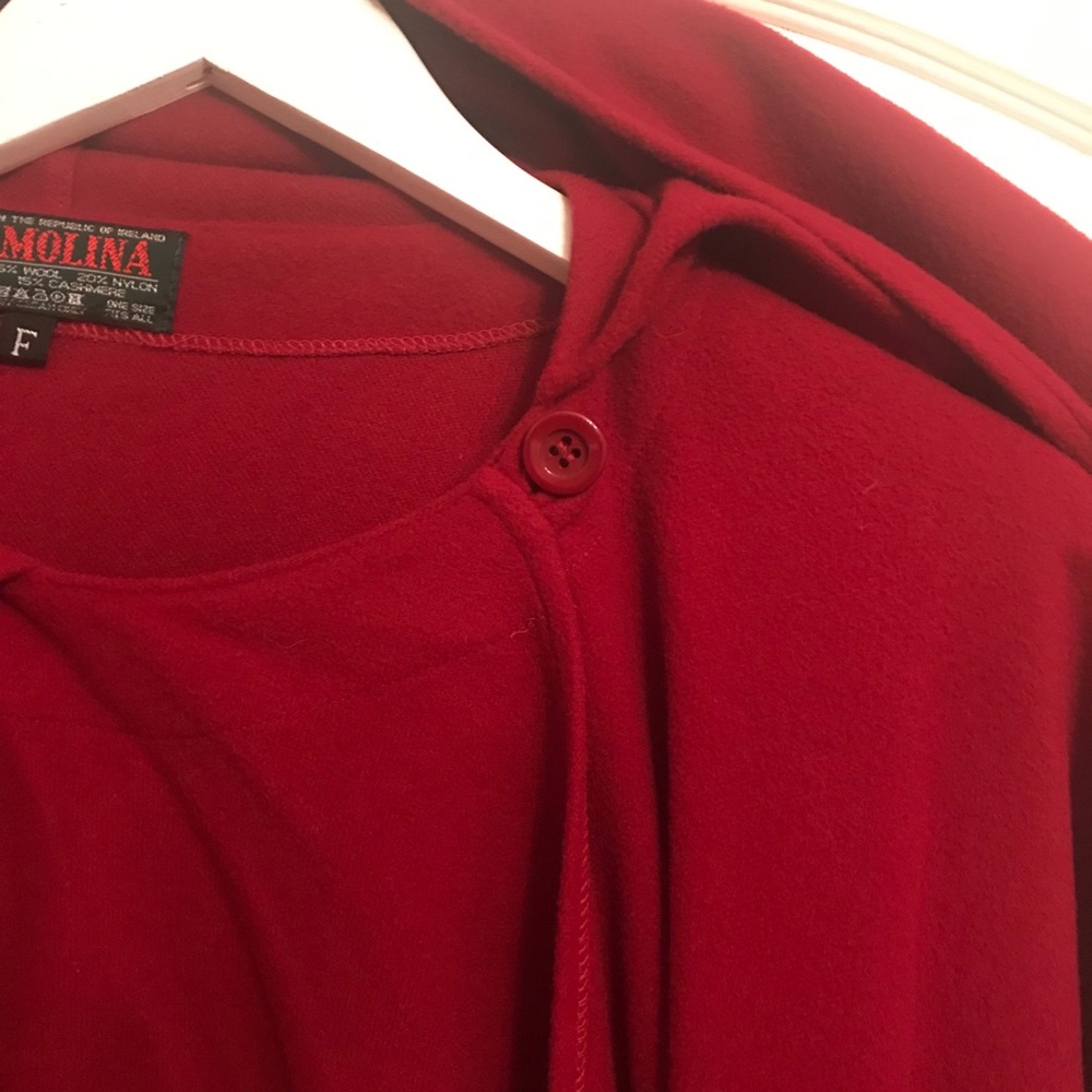Cape: Wool & Cashmere Cape - Picture 4 of 8